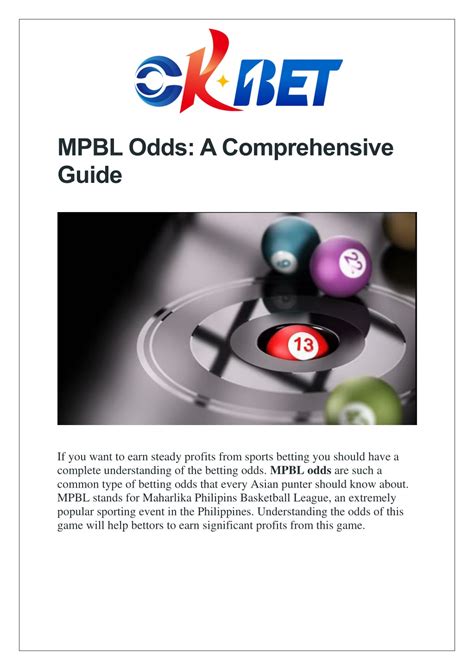okbet mpbl odds